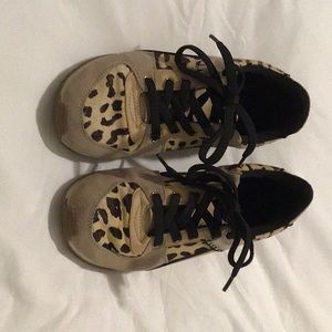 Aldo leopard sneakers size 7.5